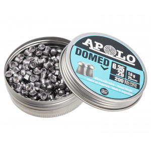 Пули для пневматики Apolo Domed 6,35 мм, 1,6 грамм, 200 штук