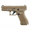 Пневматический пистолет Umarex Glock 19X, кал. 4,5 мм (метал, цвет песок, blowback, ВВ) Пневматический пистолет Umarex Glock 19X, кал. 4,5 мм (метал, цвет песок, blowback, ВВ)