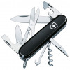 Нож перочинный Victorinox Climber, 91 мм, 14 функций, рукоять пластик, черный Нож перочинный Victorinox Climber, 91 мм, 14 функций, рукоять пластик, черный