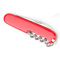 Нож перочинный Victorinox Waiter, 84 мм, 9 функций, рукоять пластик, красный Нож перочинный Victorinox Waiter, 84 мм, 9 функций, рукоять пластик, красный