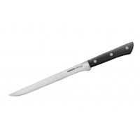 Samura Нож кухонный Harakiri SHR-0048B/K филейный 218 мм, сталь AUS-8, ABS пластик Samura Нож кухонный Harakiri SHR-0048B/K филейный 218 мм, сталь AUS-8, ABS пластик