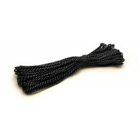 Паракорд нейлоновый 30м PC001 чёрно-белый Паракорд нейлоновый 30м PC001 чёрно-белый
